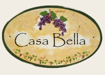 Italian Name Plaque